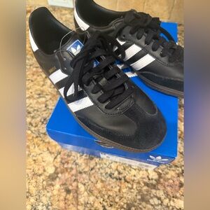 Adidas Black and White Sneakers